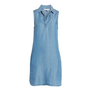 beachlunchlounge Chambray Shift Dress